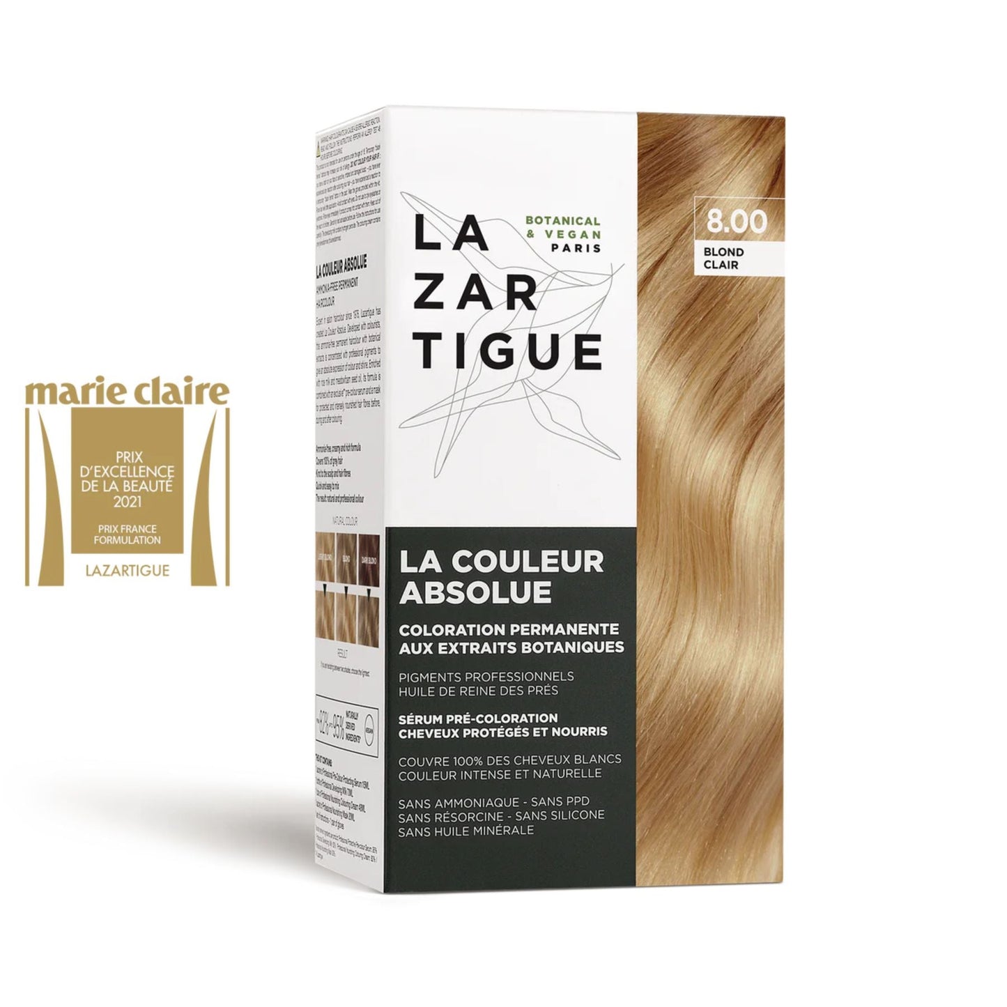 LAZARTIGUE TINTE 8 LIGHT BLOND