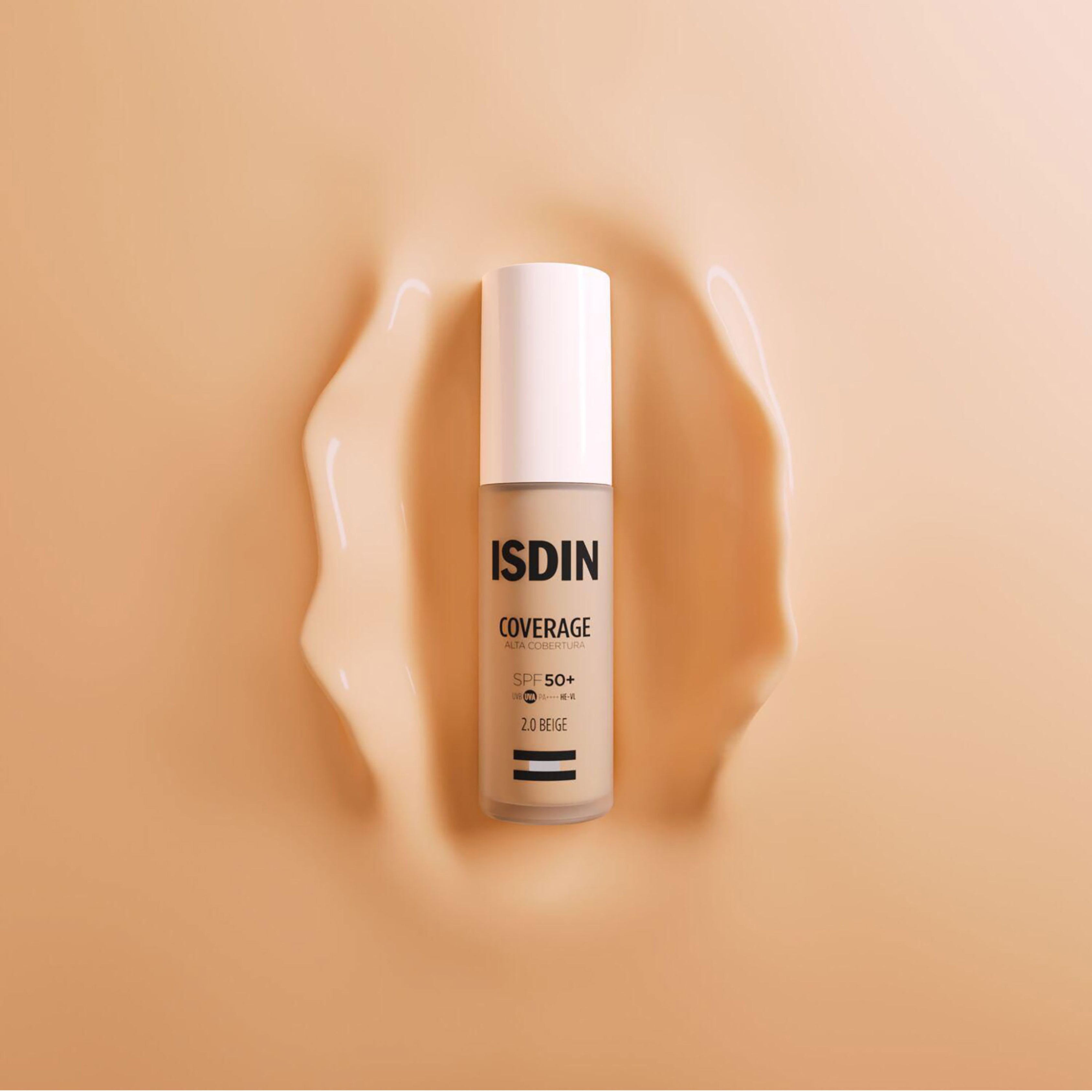 Isdin Coverage Alta Cobertura SPF 50+ 2.0 Beige 50 g