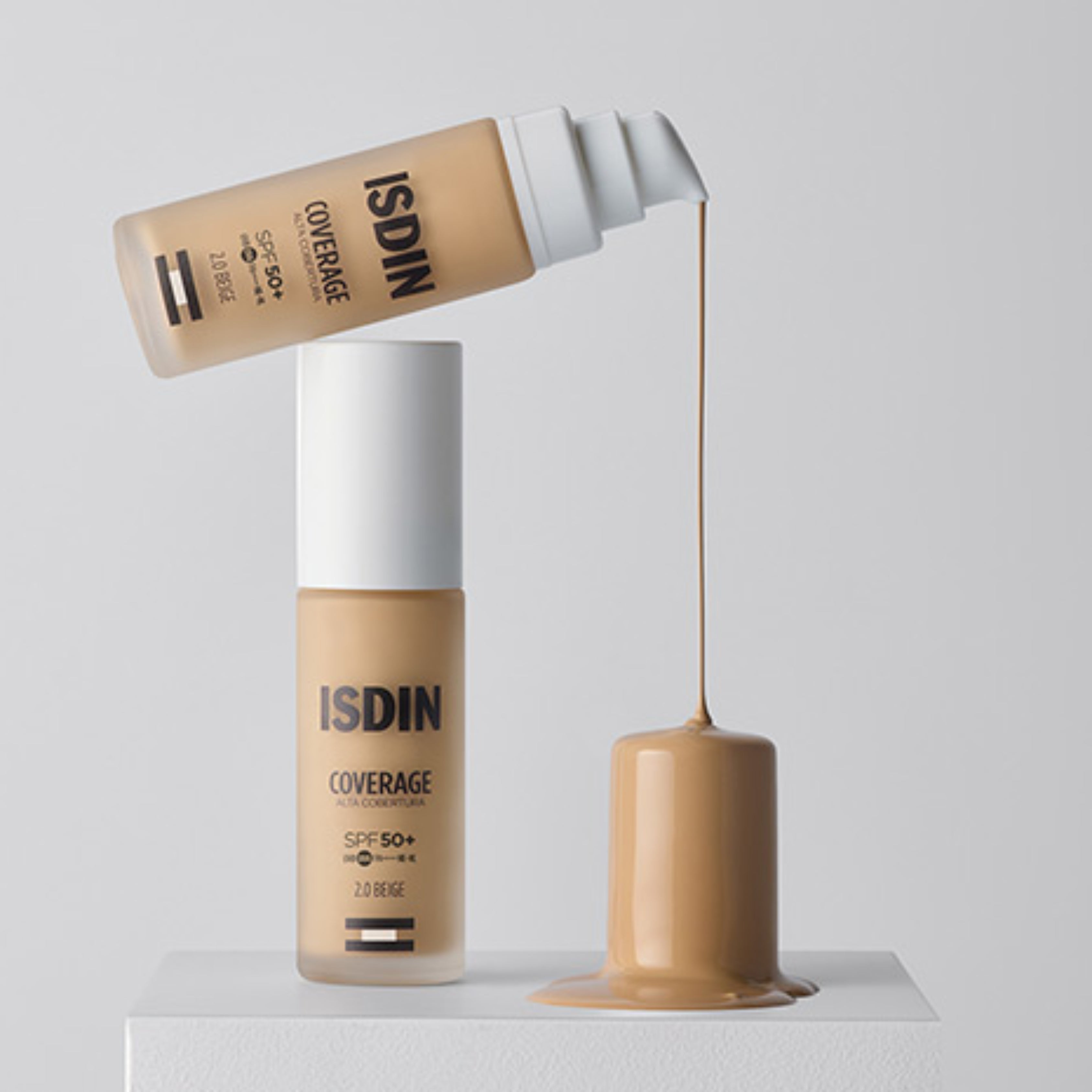 Isdin Coverage Alta Cobertura SPF 50+ 2.0 Beige 50 g
