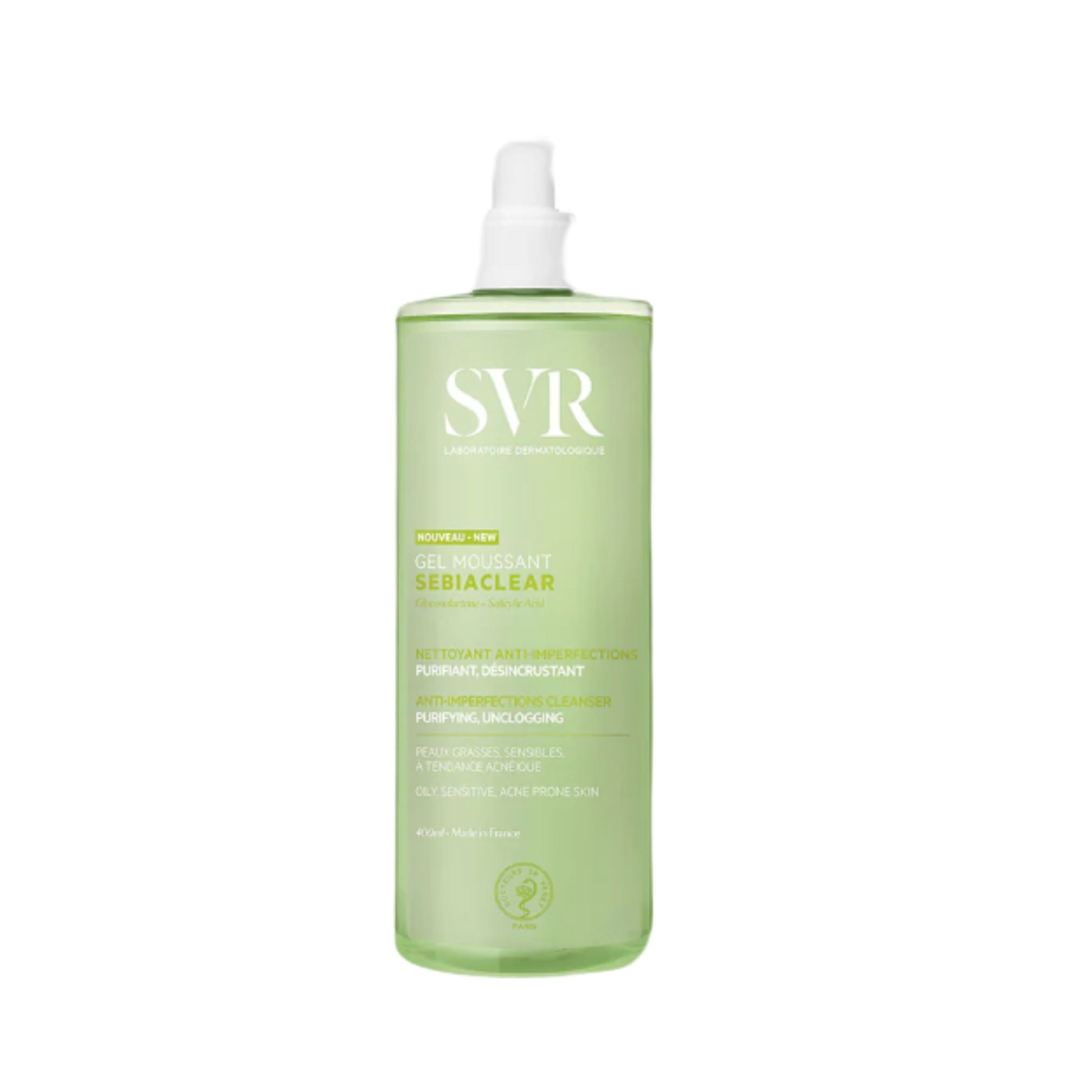 SVR SEBIACLEAR GEL MOUSSANT 400ML