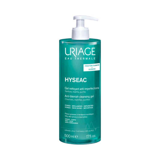 URIAGE HYSEAC GEL NETTOYANT 500ML
