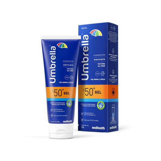 UMBRELLA GEL PIEL NORMAL A GRASA SPF50+ 60G