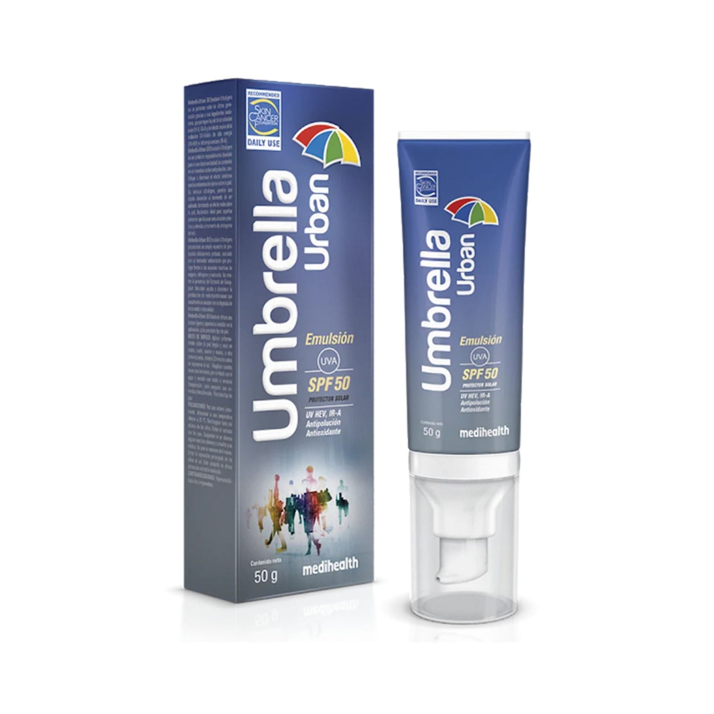 UMBRELLA URBAN UVA 50SPF 50G
