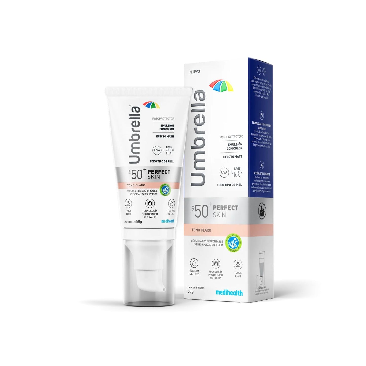 UMBRELLA PERFECT SKIN TONO CLARO 50G