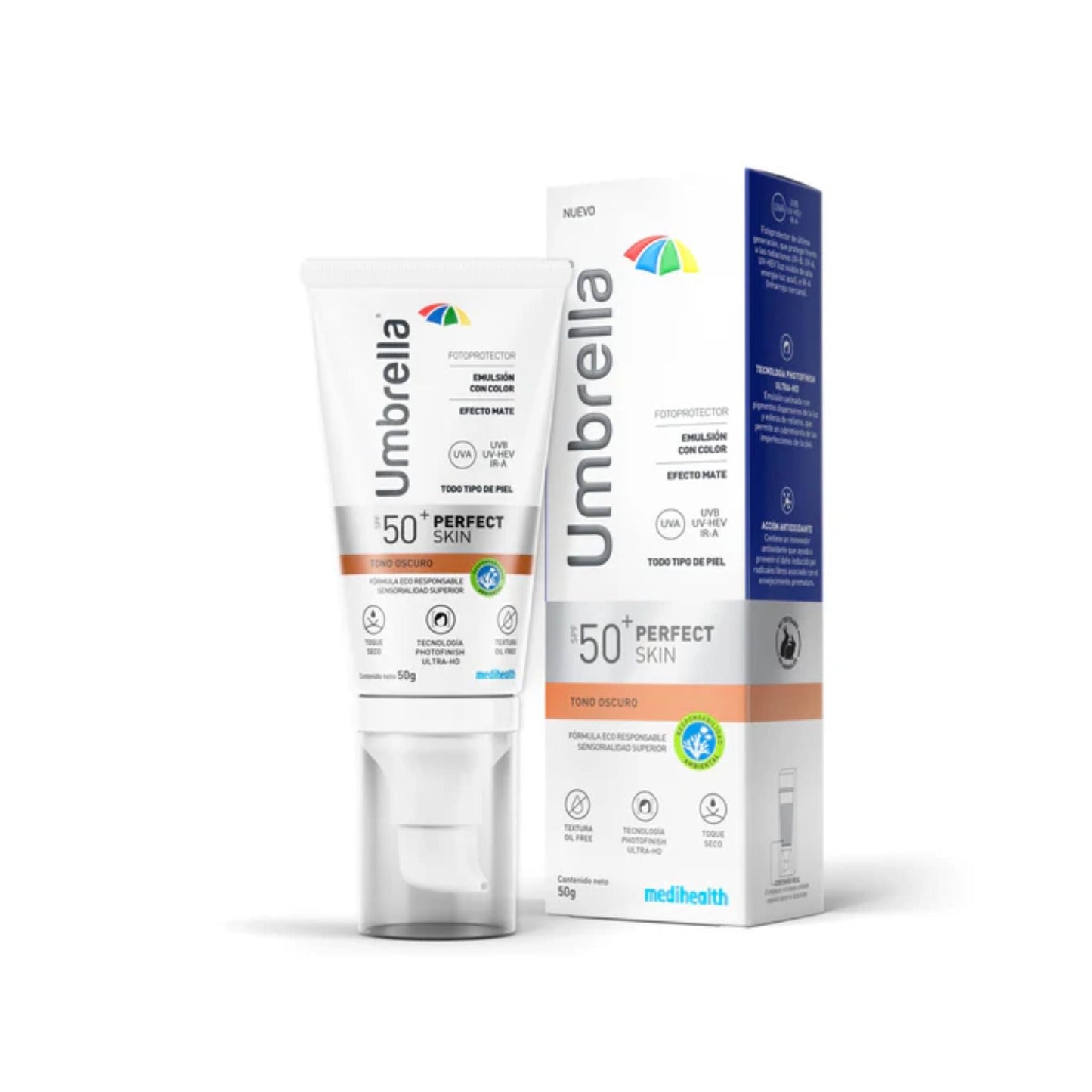 UMBRELLA PERFECT SKIN TONO OSCURO 50G