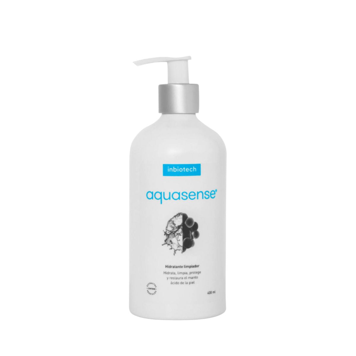 INBIOTECH AQUASENSE HIDRATANTE LIMPIADOR 400ML