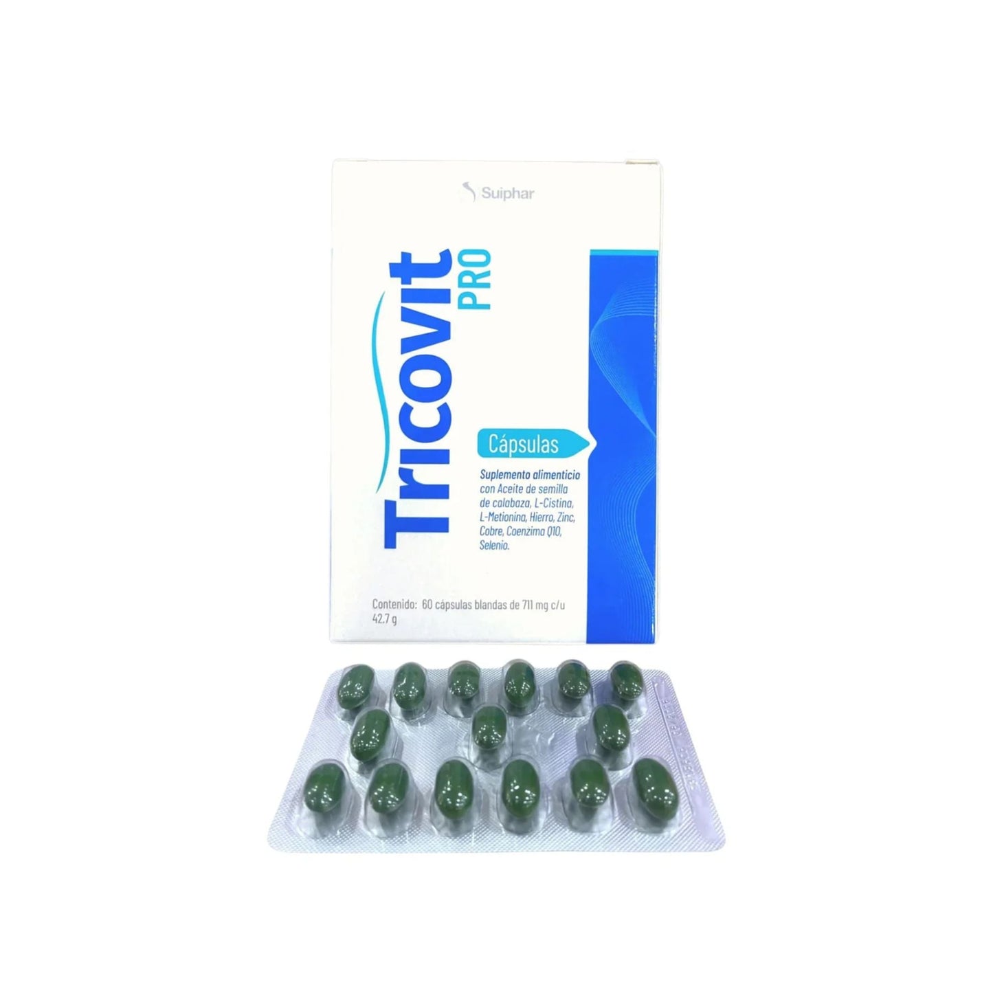 TRICOVIT PRO CÁPSULAS 60CAPS