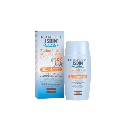 ISDIN PEDIATRICS FUSION FLUID MINERAL BABY SPF50 50ML